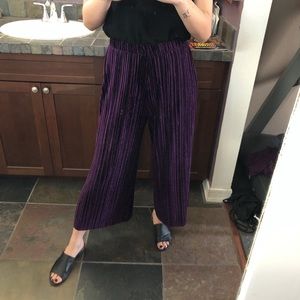 Purple Zara trouser